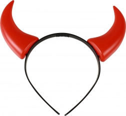 Fejpánt ördögszarvakkal gyerekeknek