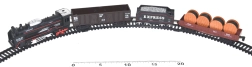 Rail King vonatszett fényhatásokkal