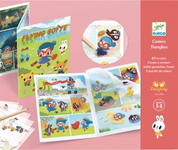 Flying Sofye kiegészítő képregény a Djeco-tól