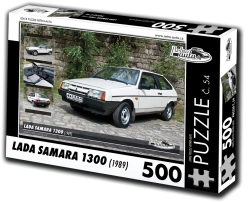 retro-autó puzzle lada samara 1300 (1989) 500 darab