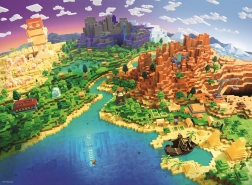 Ravensburger Minecraft puzzle 500 darabból
