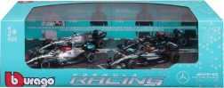 bburago formula–1 mercedes-amg f1 w15 1:43 – 4 autós készlet