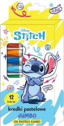 Színes zsírkréták Lilo és Stitch, 12 db
