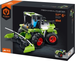 iMaster Mechanical Master mechanikus építőkészlet, kombájn és terepjáró 2 az 1-ben, 335 elem