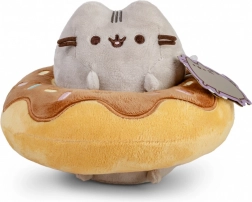 Pusheen plüssjáték csokoládé donutban