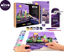 Okto festékmasszás festőkészlet Skyline New York 30 × 40 cm
