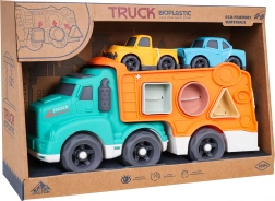 Öko autómentő formabedobóval és kisautókkal