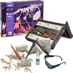 Woopie kis régész – 6 dinoszaurusz csontváz feltárása