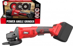 Gyerek piros akkumulátoros csiszoló cserélhető korongokkal