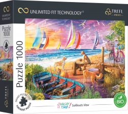 Trefl puzzle UFT Vacay Time – kilátás a vitorlásokra 1000 darab