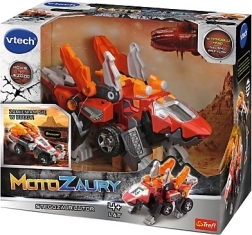 VTech Motozaur Stegozaur Lutor – interaktív játék 2 az 1-ben: dinoszaurusz és buggy