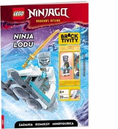 Lego Ninjago – A jég ninja interaktív könyv Zane minifigurával