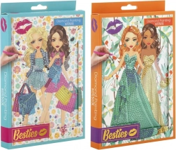 Grafix Gyémántfestés Jegyzetfüzet lányokkal