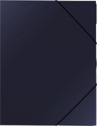 A4-es gumikötős mappa kék