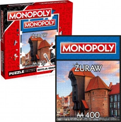 puzzle WINNING MOVES Monopoly Gdańsk Żuraw 1000 darab