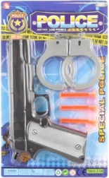 Rendőrségi készlet bilincsekkel