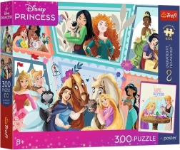 Trefl Disney Princess Csodás bál – 300 darabos puzzle + poszter