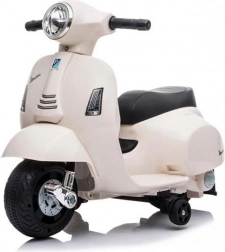 Gyerek elektromos VESPA motor, fehér