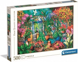 Clementoni puzzle 500 darabos – The Greenhouse Caretakers