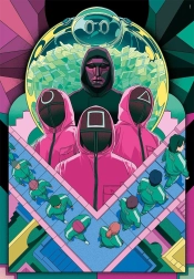 Netflix: Squid Game puzzle 1000 darabbal