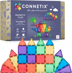 Connetix Rainbow Mini Pack mágneses építőjáték 24 darab