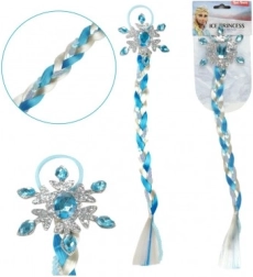 Jég Hercegnő póthaj fonat flitterekkel