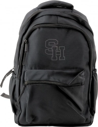 Iskolai hátizsák két rekesszel fekete 38 cm 20L