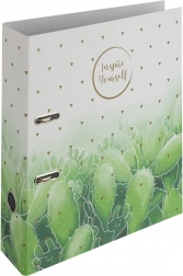 A4 karos iratrendező 7 cm Romantic Kaktusz
