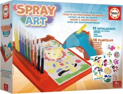 Educa Spray Art – kreatív szórófestő készlet gyerekeknek