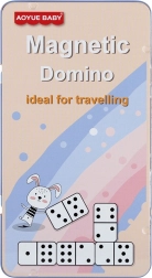 mágneses dominó – utazó társasjáték