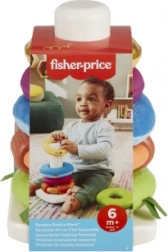 Fisher-Price érzékszervi gyűrűs rakosgató piramis