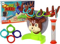 Családi ügyességi játék – karikadobálás szarvasra