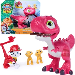Spin Master Paw Patrol: A Dino Film interaktív Rhubarb dinoszaurusz Marshall figurával és kiegészítőkkel