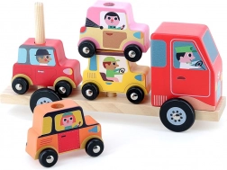 Vilac Rakosgatós játék - City autók Ingela P. Arrhenius-tól