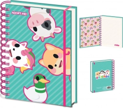 Adopt Me spirálfüzet A5