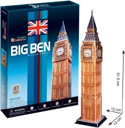 CUBICFUN 3D puzzle Big Ben 44 darab