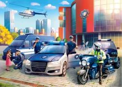 Gyerek puzzle Rendőrőrs 120 darab