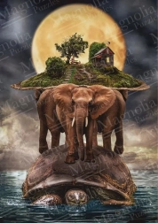 MAGNOLIA puzzle Föld bolygó 1000 darab