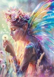 Puzzle 500 darabos – Make a Wish tündér – CASTORLAND