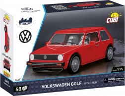 COBI építőkészlet Volkswagen Golf 1974–1983 1:35, 68 elem