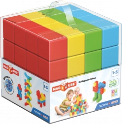 Geomag Magicube színes mágneses kockák, 64 darab