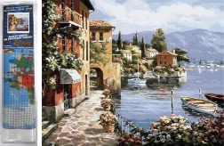 Gyémántfestés a part közelében 30x40cm