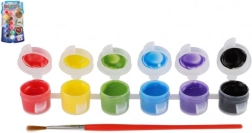 Creatoys textilfestékek 12 szín ecsettel