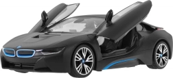 RASTAR BMW i8 1:14 RC modell, fekete, 2,4 GHz