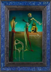 Puzzle – nő rózsafejjel – 1000 darab