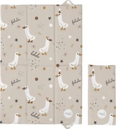 Ceba Baby utazós, összecsukható pelenkázó alátét Basic Crazy Ducks 60 × 40 cm