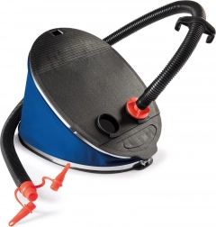 Lábpumpa matracokhoz 3 adapterrel