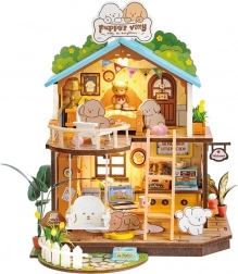 Kis házikó miniatűr Kiskutyaház