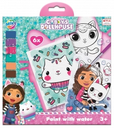 Festés vízfestékkel Gabika varázslatos háza