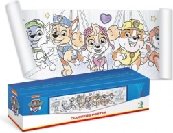 Színezhető poszter PAW PATROL 70 × 16 cm